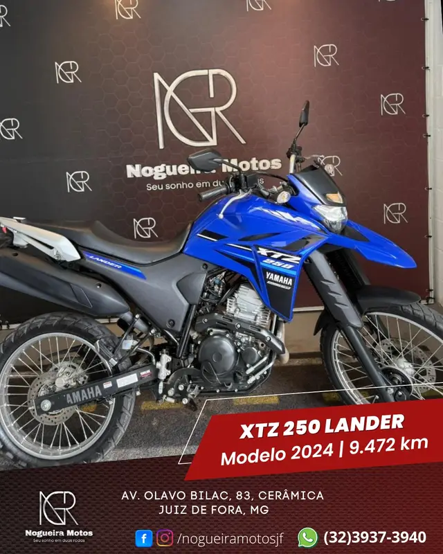 Moto Yamaha XTZ 250 Lander 2024 ABS