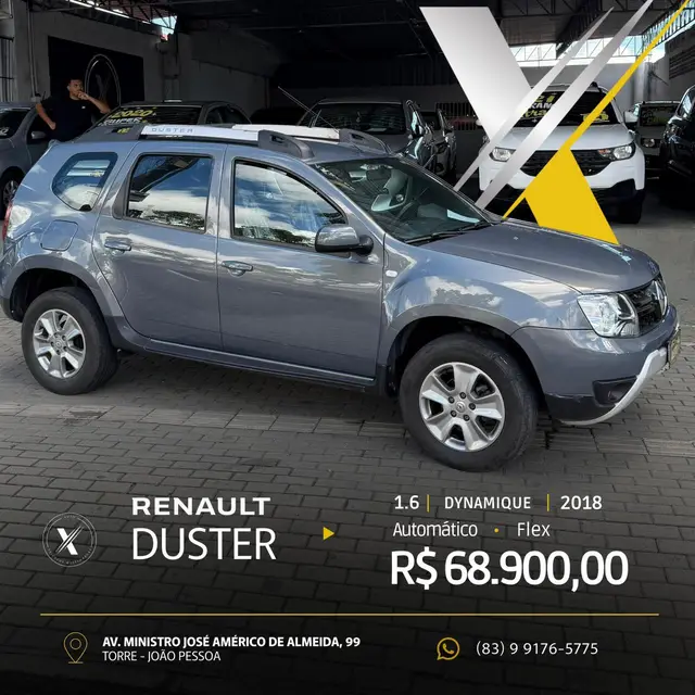 Carro Renault Duster 2018 1.6 16V SCe Dynamique CVT (Flex)