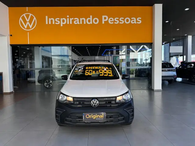Carro Volkswagen Saveiro 2025 Robust Total Flex 16V