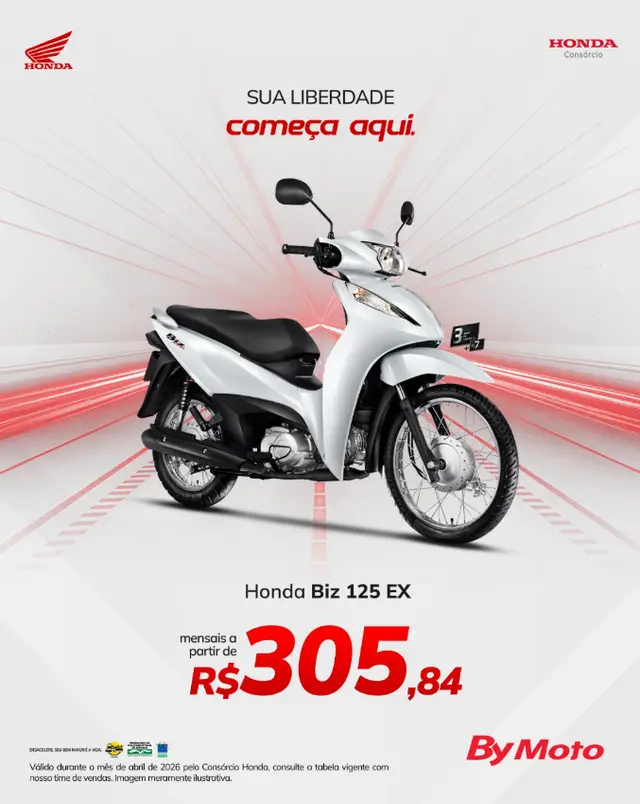 Moto Honda Biz 125 2026 EX