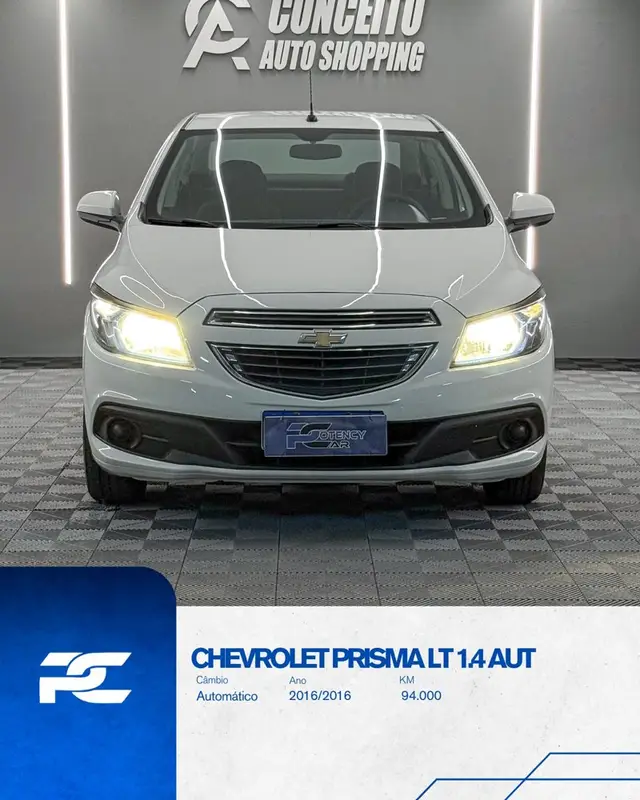 Carro Chevrolet Prisma 2016 1.4 LT SPE/4 (Aut)