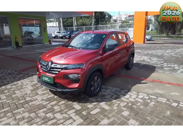 Carro Renault Kwid 2025 Zen 1.0 12v SCe (Flex)