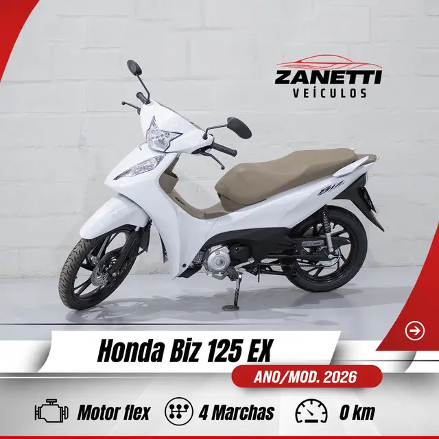 Moto Honda Biz 125 2026 EX