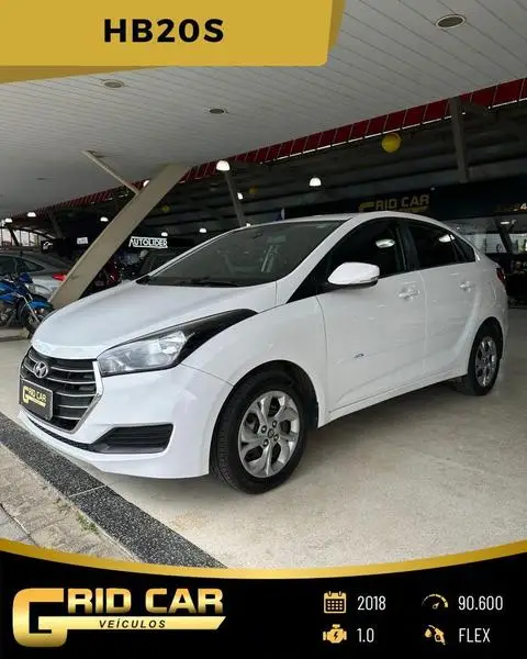 Carro Hyundai HB20S 2018 1.0 Comfort Plus (Flex)