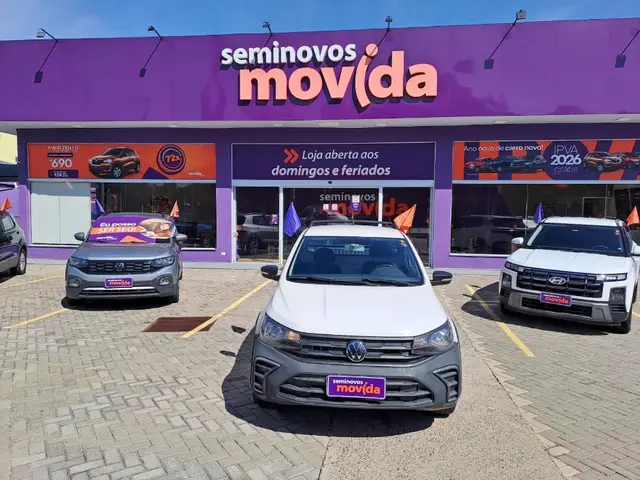 Carro Volkswagen Saveiro 2024 Robust Total Flex 16V