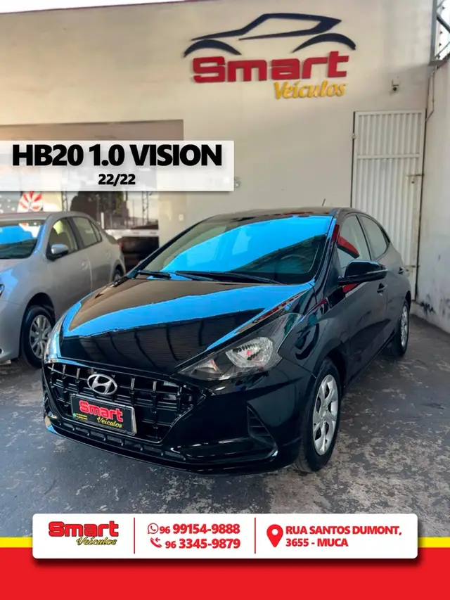 Carro Hyundai HB20 2022 Vision 1.0