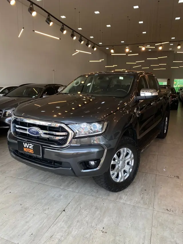 Carro Ford Ranger Cabine Dupla 2021 XLT 3.2 Turbodiesel 20V 4x4 (Aut)