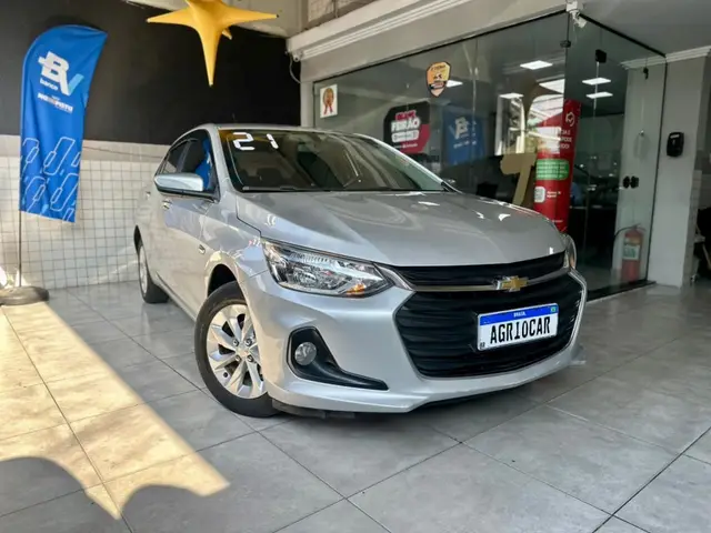 Carro Chevrolet Onix Plus 2021 1.0 LTZ Turbo (Flex) (Aut)