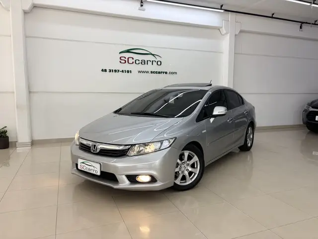 Carro Honda Civic 2012 New  EXS 1.8 16V i-VTEC (Aut) (Flex)