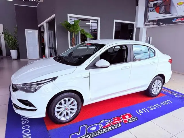 Carro Fiat Cronos 2019 1.3 Drive Firefly (Flex)