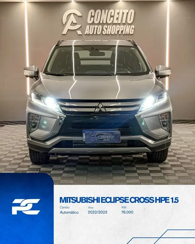 Carro Mitsubishi Eclipse Cross 2023 HPE 1.5 Turbo (Aut)