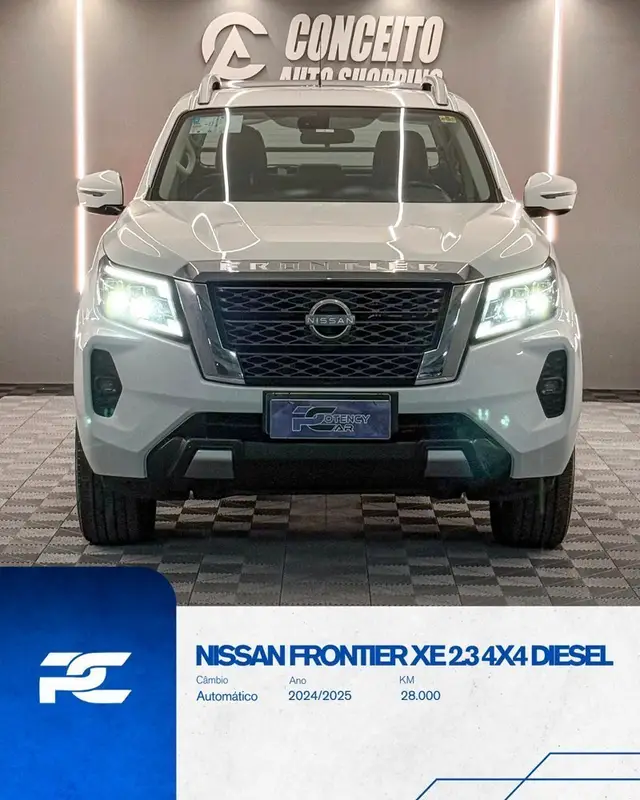 Carro Nissan Frontier 2025 XE 2.3 Turbo 4x4