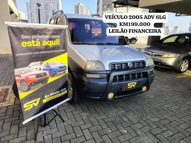 Carro Fiat Doblò 2005 Adventure (Estrada Real)1.8 8V