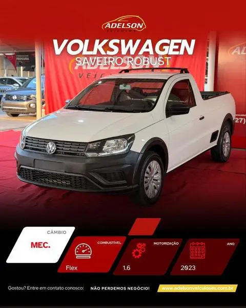 Carro Volkswagen Saveiro 2023 Cross Cabine Dupla