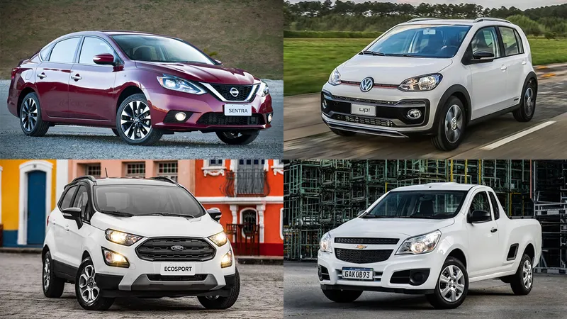 12 carros que deram adeus ao Brasil no primeiro semestre de 2021