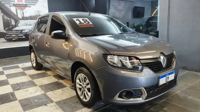 Carro Renault Sandero 2018 Authentique 1.0 12V SCe (Flex)