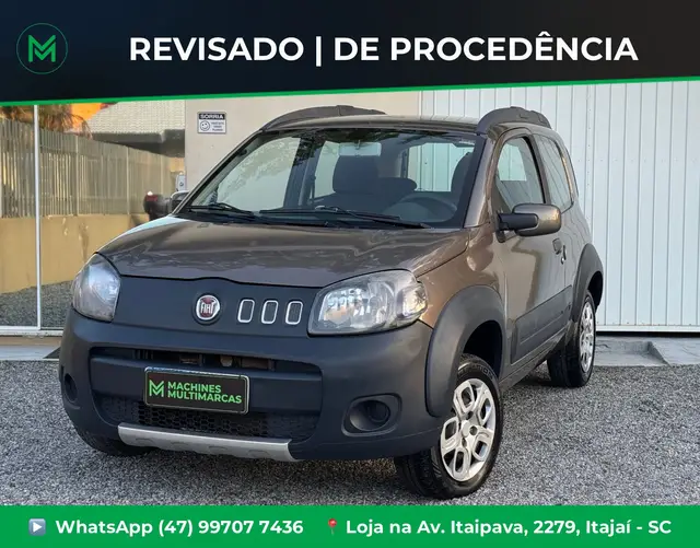 Carro Fiat Uno 2012 Way 1.0 8V (Flex) 2p