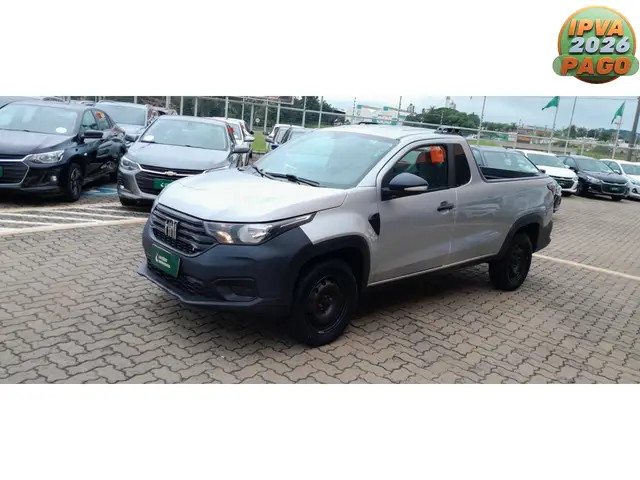 Carro Fiat Strada 2024 Endurance 1.3 Cabine Plus