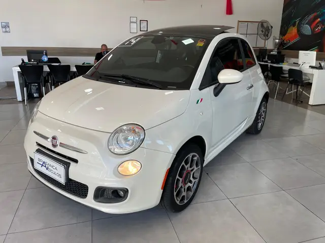 Carro Fiat 500 2014 Sport Air 1.4 Multiair (Aut)