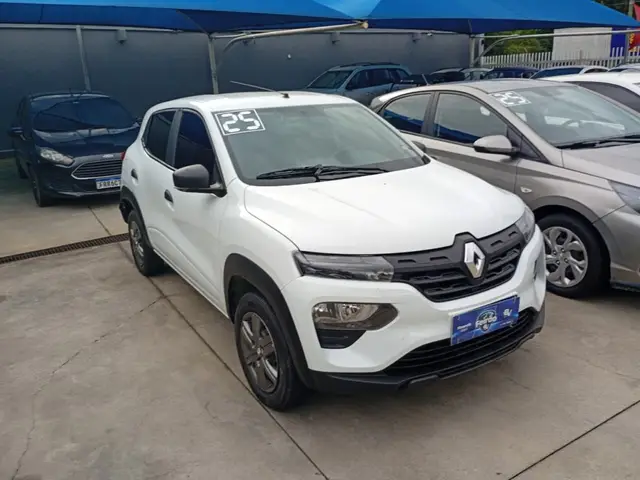 Carro Renault Kwid 2025 Zen 1.0 12v SCe (Flex)
