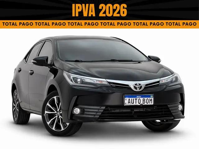 Carro Toyota Corolla 2018 2.0 Altis Multi-Drive S (Flex)