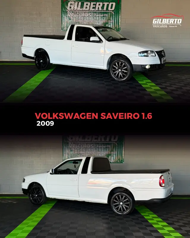 Carro Volkswagen Saveiro 2009 1.6 G4 (Flex)