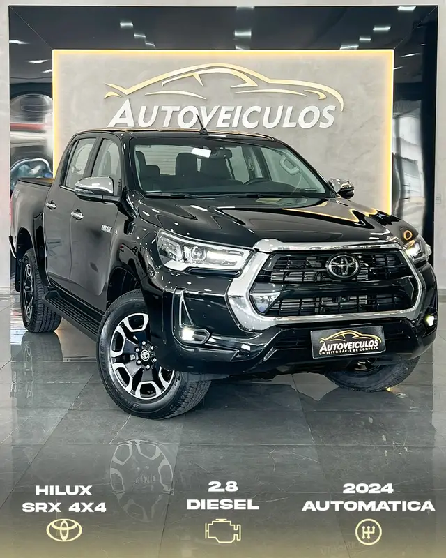 Carro Toyota Hilux Cabine Dupla 2024 SRX 4x4 2.8 Diesel