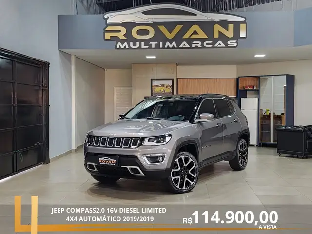 Carro Jeep Compass 2019 2.0 Limited (Aut) (Flex)