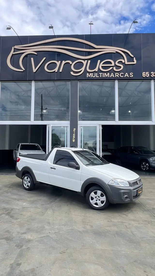 Carro Fiat Strada 2019 Hard Working 1.4 (Flex) (Cabine Simples)