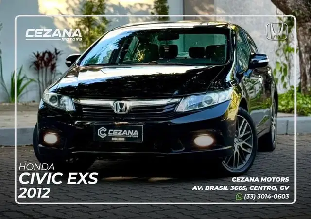 Carro Honda Civic 2012 New  EXS 1.8 16V i-VTEC (Aut) (Flex)
