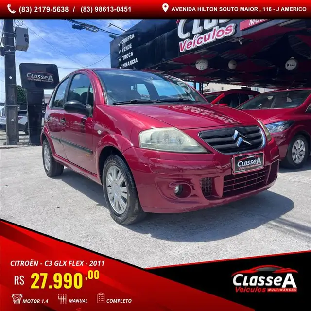 Carro Citroën C3 2011 GLX 1.4 8V (flex)