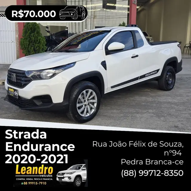 Carro Fiat Strada 2021 Endurance 1.4 CS (Flex)