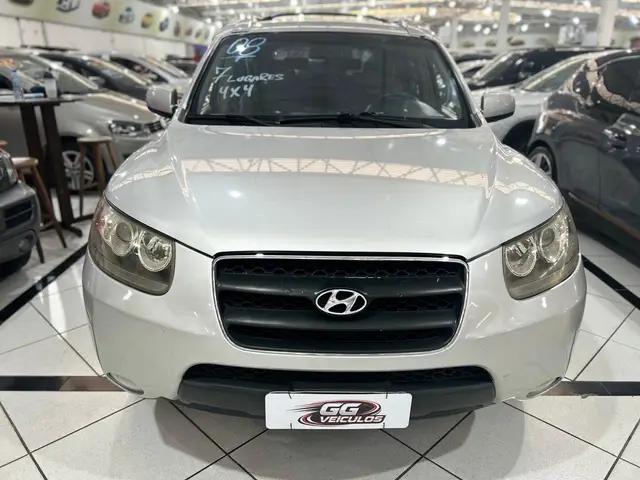 Carro Hyundai Santa Fe 2008 GLS 2.7 V6 4x4 (7 lug)
