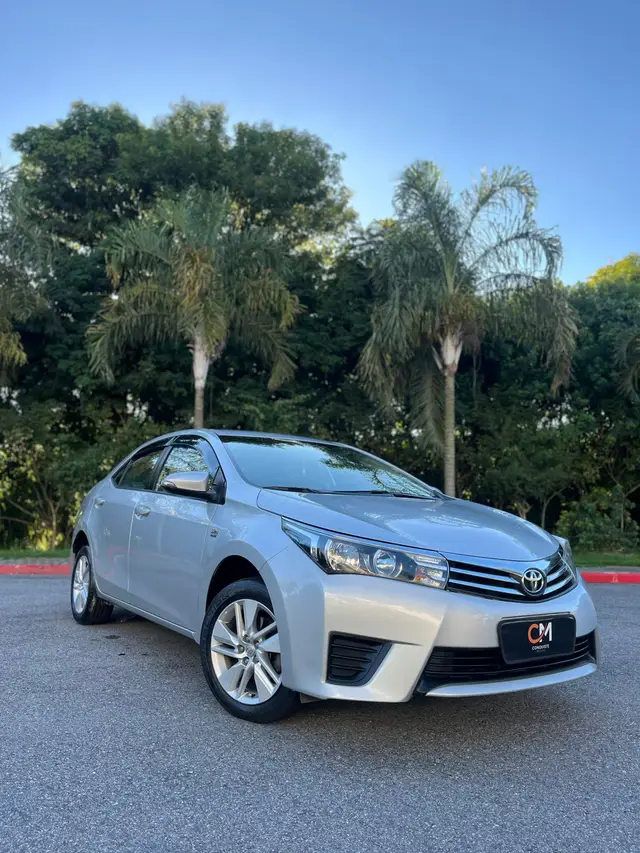 Carro Toyota Corolla 2015 Sedan 1.8 Dual VVT-i GLi (Flex)