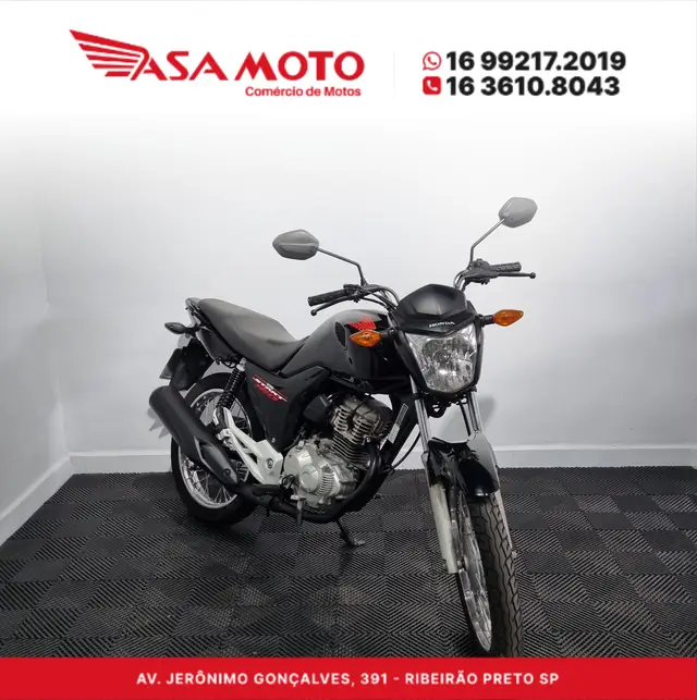 Moto Honda CG 160 2017 Start