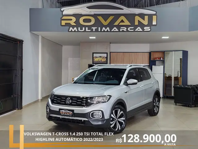 Carro Volkswagen T-Cross 2023 1.4 TSI Highline (Aut) (Flex)