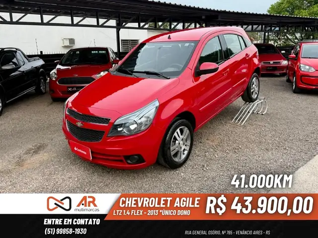 Carro Chevrolet Agile 2013 LTZ 1.4 8V (Flex)