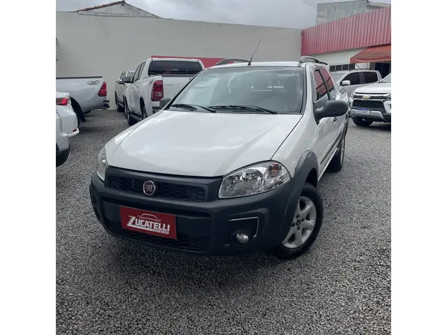 Carro Fiat Strada 2016 Working 1.4 (Flex) (Cabine Dupla)