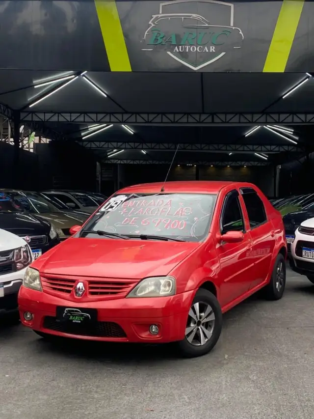 Carro Renault Logan 2009 Authentique 1.6 8V Hi-Torque (flex)