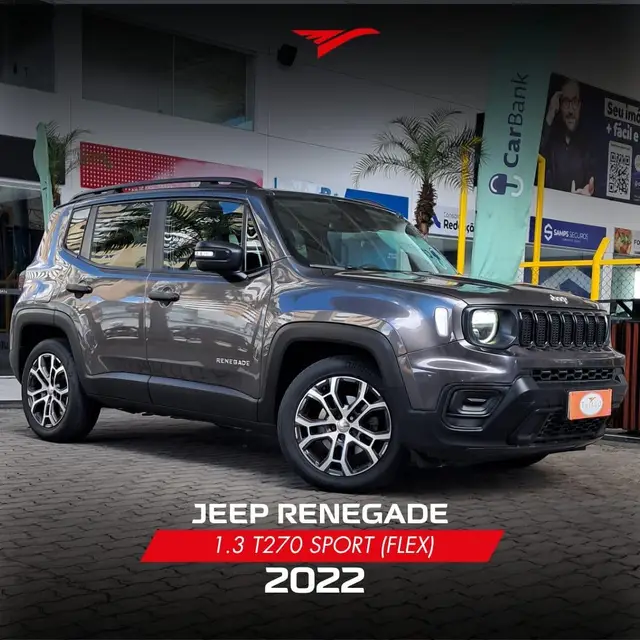 Carro Jeep Renegade 2022 Sport T270 4x2 AT6