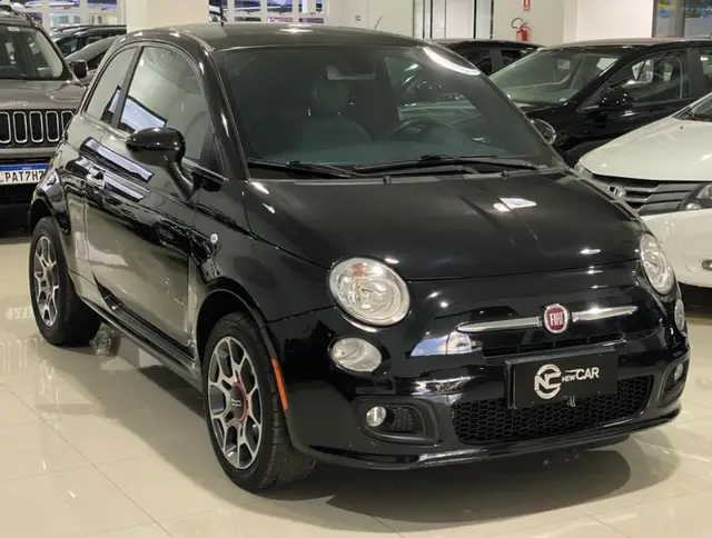 Carro Fiat 500 2014 Sport Air 1.4 Multiair (Aut)