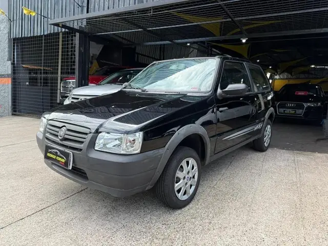 Carro Fiat Uno Mille 2011 Uno Mille Celeb. WAY ECON. 1.0 F.Flex 2p