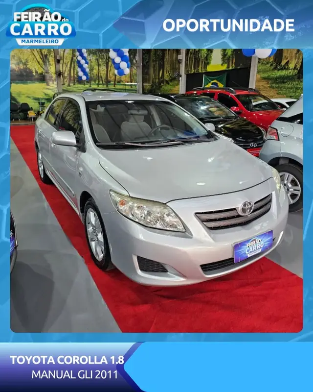 Carro Toyota Corolla 2011 Sedan GLi 1.8 16V (flex)