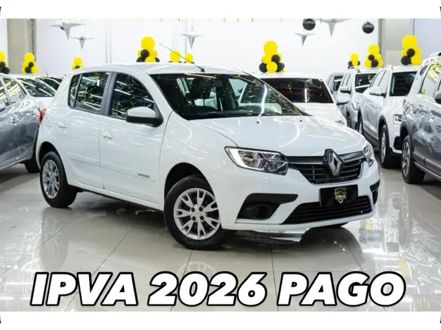 Carro Renault Sandero 2021 Zen 1.6 16V SCe (Flex)