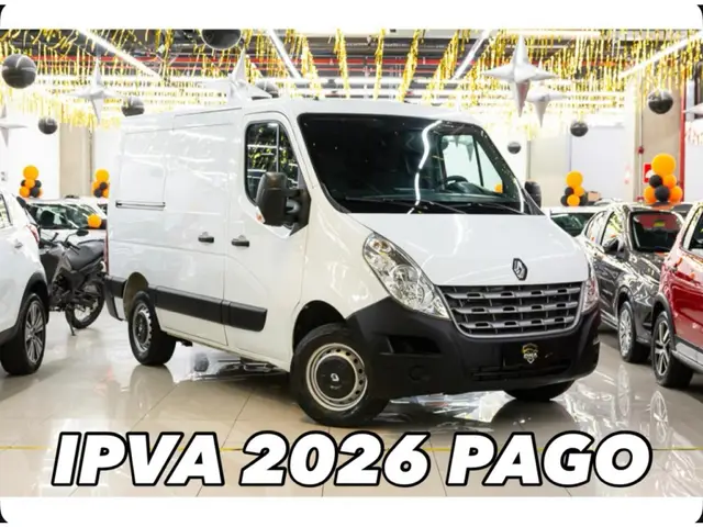 Carro Renault Master 2022 Grand Furgão L2H2