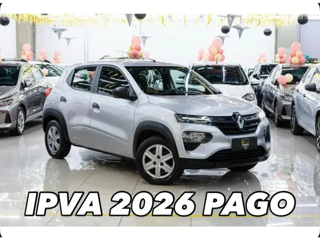 Carro Renault Kwid 2025 Zen 1.0 12v SCe (Flex)
