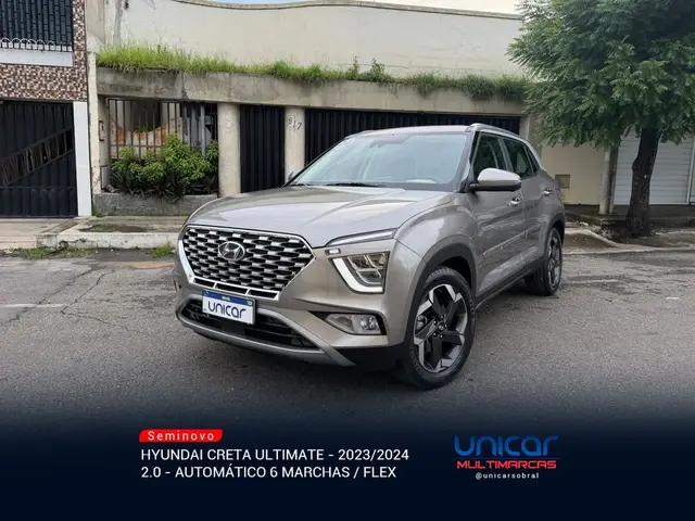 Carro Hyundai Creta 2024 Ultimate 2.0 (Aut) (Flex)
