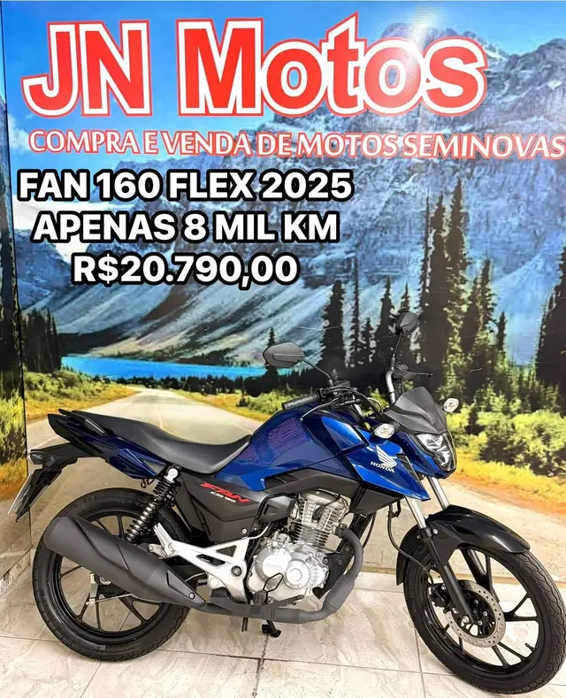 Moto Honda CG 160 2025 Fan