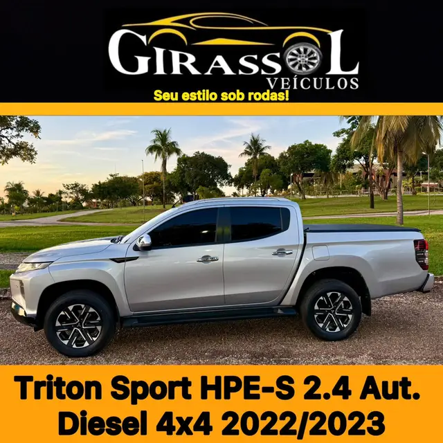 Carro Mitsubishi L200 Triton Sport 2023 HPE-S 2.4