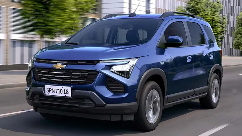 Chevrolet Spin 2027 tem nova versão com 5 lugares e fica mais cara; preços